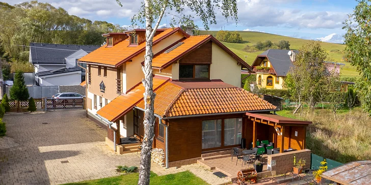 Penzion na venkově: komfortní ubytování, snídaně, 15% sleva na masáž a v zimě skvělé lyžování