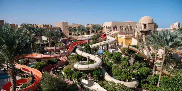 All inclusive dovolená v Egyptě: 5* hotel Grand Waterworld Makadi s aquaparkem i letenky