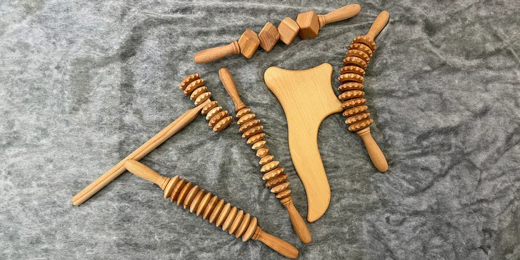 60 minut maderoterapie horní či spodní části těla: pryč s celulitidou i tukovými polštářky