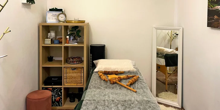 60 minut maderoterapie horní či spodní části těla: pryč s celulitidou i tukovými polštářky