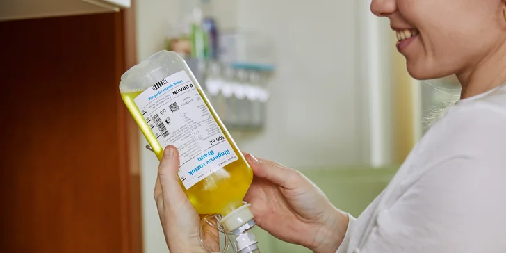 Infuzní balíčky vitamínů: céčko, déčko, imunita i varianty pro seniory