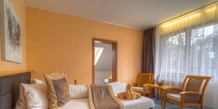 Relax na jižní Moravě: polopenze, neomezený wellness a degustace vín s živou hudbou