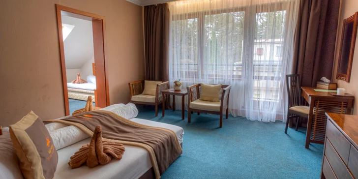 Relax na jižní Moravě: polopenze, neomezený wellness a degustace vín s živou hudbou