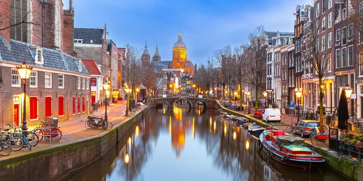 Třídenní zájezd autobusem do nádherného adventního Amsterdamu