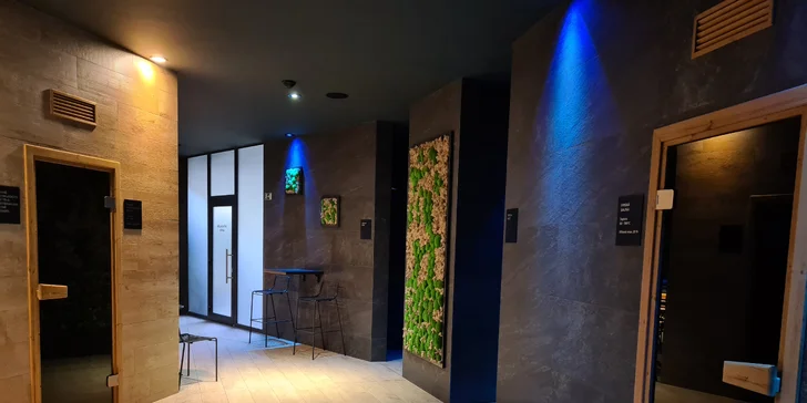Na 120 minut do veřejného wellness: několik saun, parní kabina, vířivka