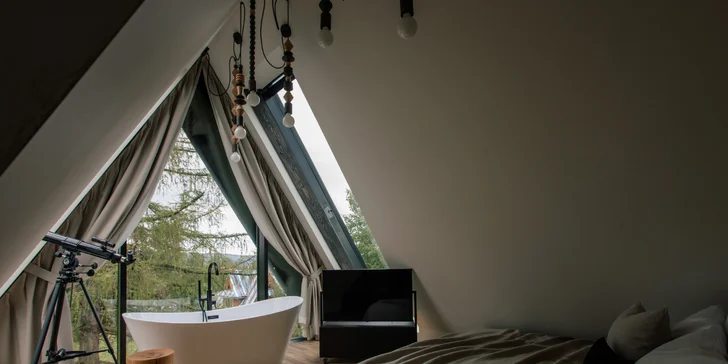 Odpočiňte si uprostřed přírody: luxusní boutique resort se snídaní a wellness u Tatranského národního parku