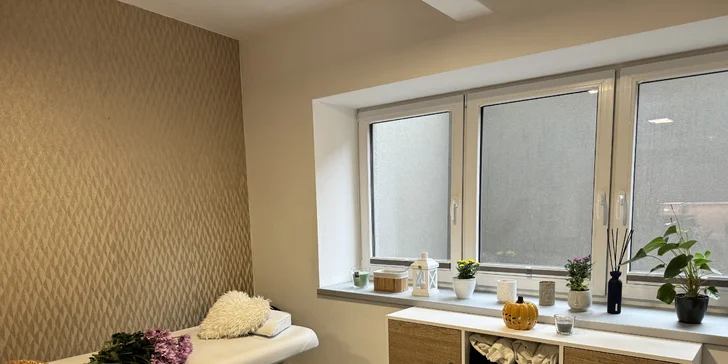 Masáž dle výběru: klasická, baňkování, liftingová, lymfatická, aroma i párová