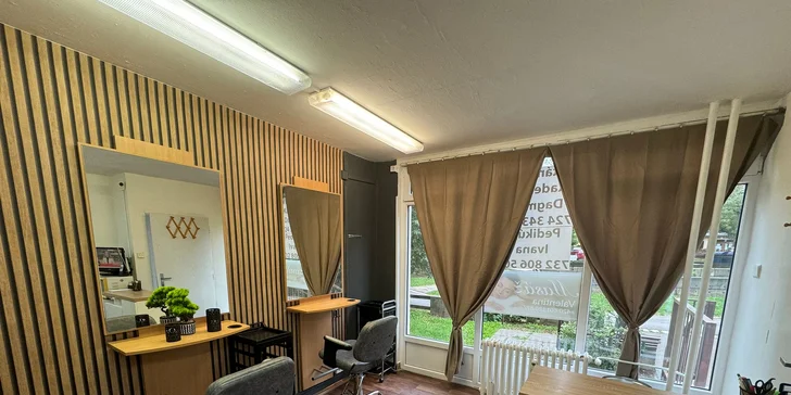 Elegantní pánský střih i úprava vousů v salonu Elegant Style
