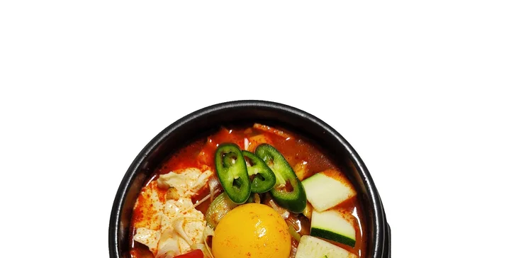 Polední menu i nápoj v samém srdci Prahy: korejské speciality pro 1 až 2 osoby