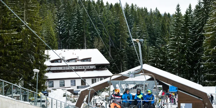 Aktivní dovolená se snídaní přímo v areálu Ski&bike Špičák