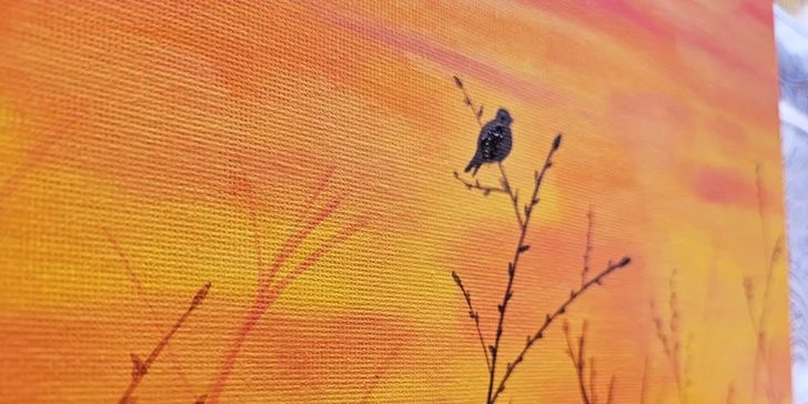 Relaxační kurz malování akvarelem nebo akrylem v centru Pardubic