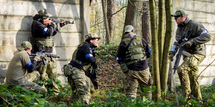Airsoftová akce: 5 hodin připravené hry s kompletním vybavením pro 1-5 osob