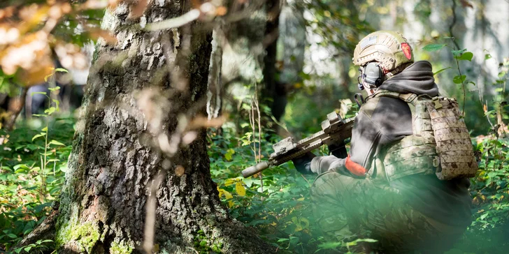 Airsoftová akce: 5 hodin připravené hry s kompletním vybavením pro 1-5 osob
