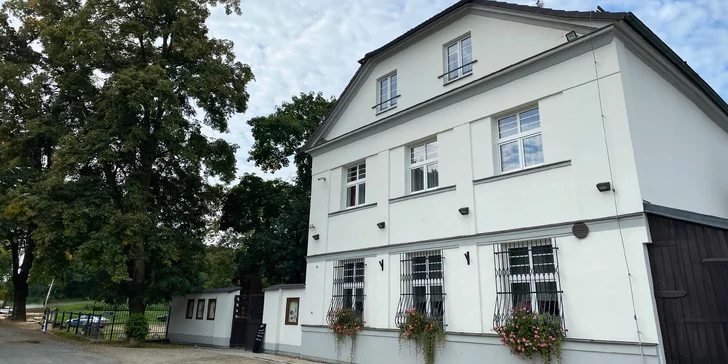 Romantika jako z pohádky: mlýnský penzion přímo u rybníka, možnost snídaní