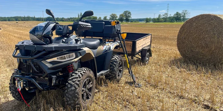 Půjčení čtyřkolky Linhai 500 Pro max pro 1–2 osoby: na den, víkend i celý týden