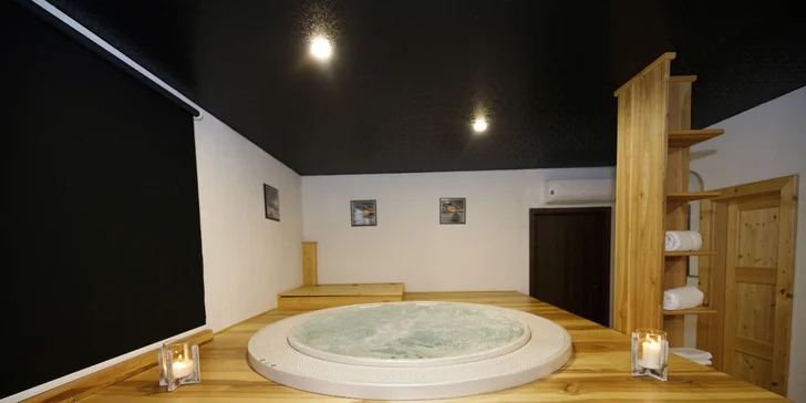 Pobyt se stravováním a hodinou privátního wellness ve středních Čechách