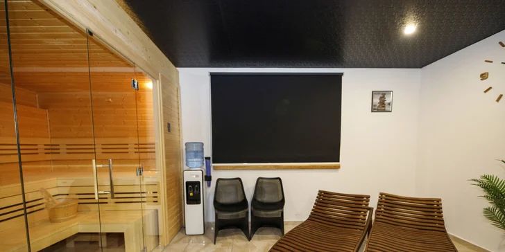 Pobyt se stravováním a hodinou privátního wellness ve středních Čechách