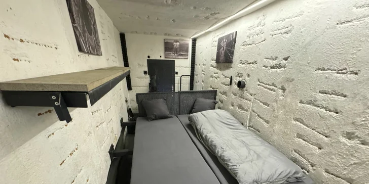 Dobrodružný pobyt ve vojenském Bunkru UŽ6 nedaleko Poděbrad