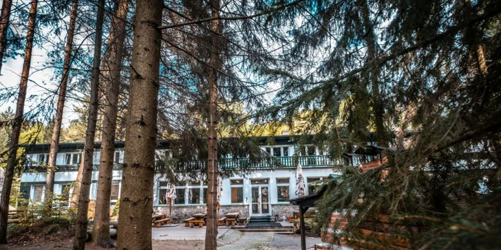 Pobyt v Posázaví: hotel uprostřed lesů, s rybníkem, wellness a aktivitami pro celou rodinu