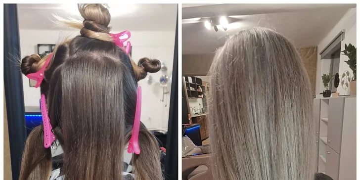 Zesvětlovací techniky dle výběru: balayage, foilayage nebo ombre