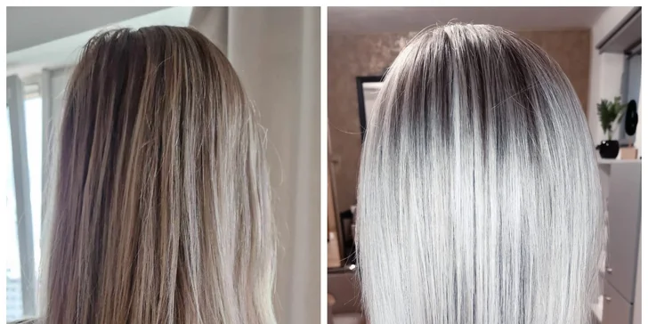 Zesvětlovací techniky dle výběru: balayage, foilayage nebo ombre