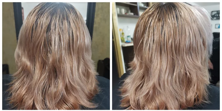 Zesvětlovací techniky dle výběru: balayage, foilayage nebo ombre