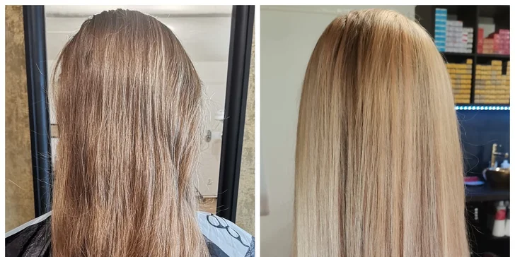 Zesvětlovací techniky dle výběru: balayage, foilayage nebo ombre