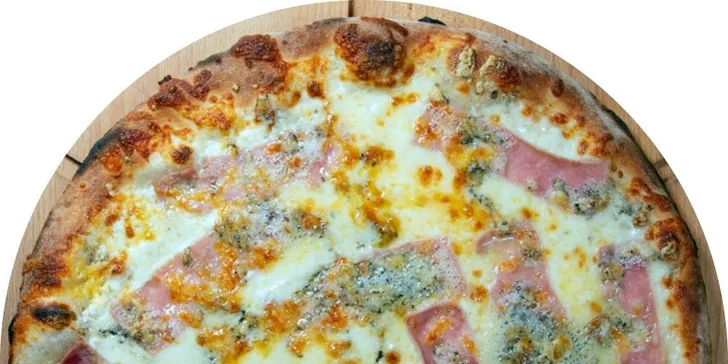 1 nebo 2 pizzy dle výběru: průměr 33 nebo 40 cm, rozvoz po Pardubicích v ceně