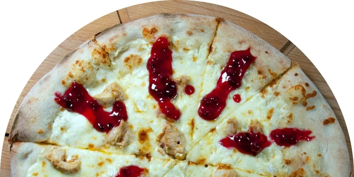 1 nebo 2 pizzy dle výběru: průměr 33 nebo 40 cm, rozvoz po Pardubicích v ceně