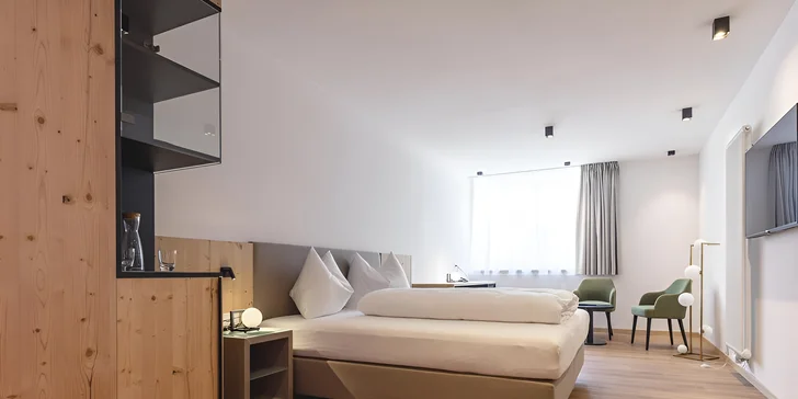 Dovolená v italských Alpách: snídaně či polopenze, skiareál 2 min. od hotelu, v létě karta výhod