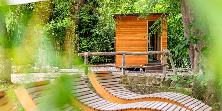Nádherná privátní sauna s možností ochlazení v řece: 90 nebo 120 min.