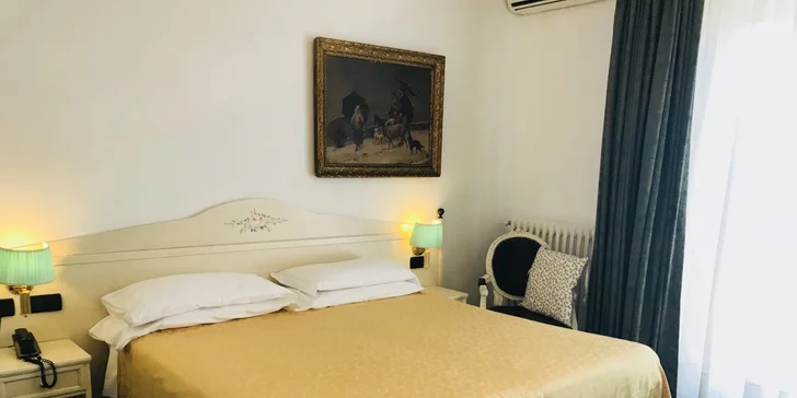 Relax v italském lázeňském městě Montegrotto Terme: 4* hotel s termálními bazény, saunou i polopenzí