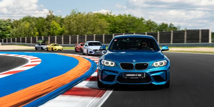 Jízda na okruhu v BMW M2 F87: Most, Brno, Sosnová nebo Hradec