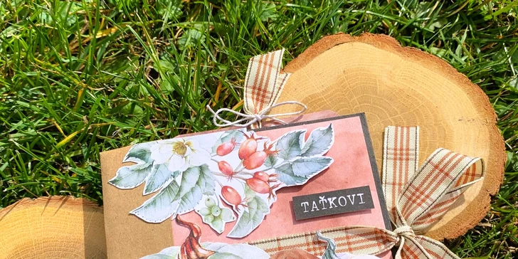 Individuální tvořivé kurzy: minialbum, pop-up z papíru, přáníčko, dekorování textilu nebo šperky z korálků