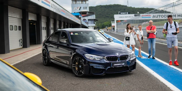 Jízda na závodních okruzích v BMW M3 F80: řízení či spolujízda, 4 místa po celé ČR