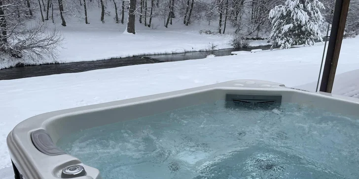 Wellness apartmán přímo na hranici Brd pro pár i rodinu