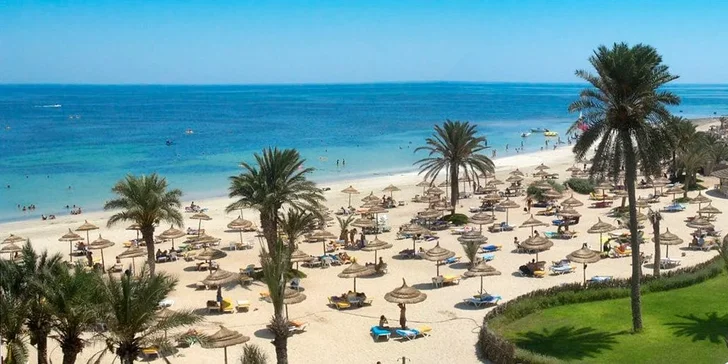 Tunisko vč. letenky: 4* hotel Eden Star v letovisku Zarzis u Djerby, all inclusive, pláž i bazény
