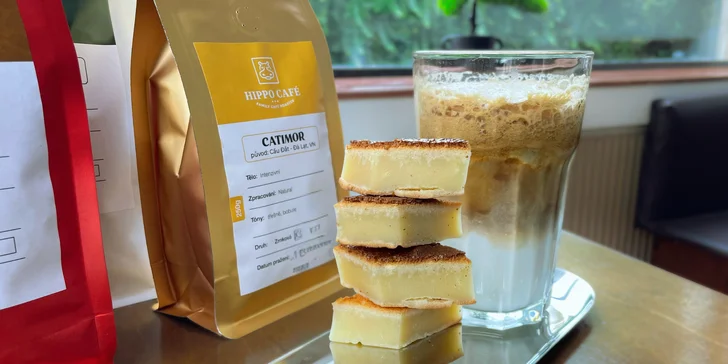 Pravá vietnamská káva i tradiční zákusek pro 1 nebo 2 osoby