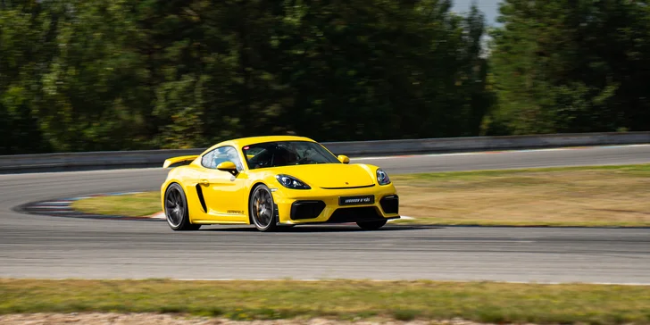 Porsche GT4 na závodním okruhu: spolujízda či řízení, 4 místa po celé ČR