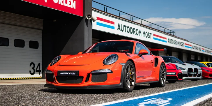 Jízda nadupaným Porsche GT3 RS na závodních okruzích jako řidič nebo spolujezdec