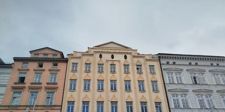 Pobyt v centru Českých Budějovic se snídaní
