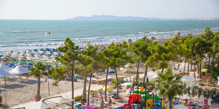 Letecký zájezd do Albánie: Hotel Grand Blue Fafa***** s all inclusive, u pláže, dětský klub Čedog