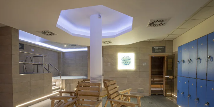 Vstup do veřejného wellness v Lagoon Letňany nebo privátní pronájem pro 2 osoby