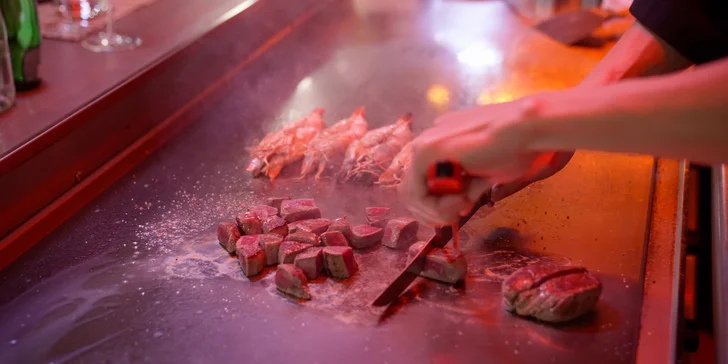 3chodové menu pro 2 osoby: s mořskými plody, masem i kombinované