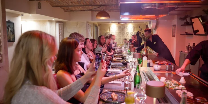 3chodové menu pro 2 osoby: s mořskými plody, masem i kombinované