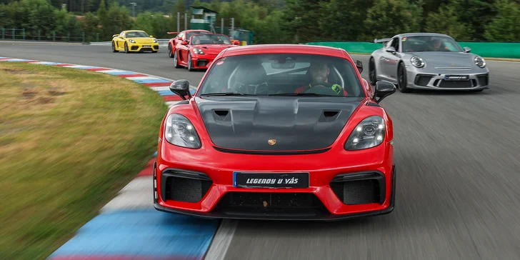 Řízení či spolujízda na závodním okruhu s Porsche GT4 RS Weissach