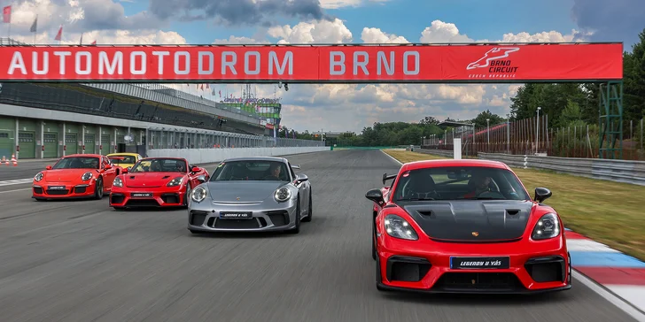 Řízení či spolujízda na závodním okruhu s Porsche GT4 RS Weissach
