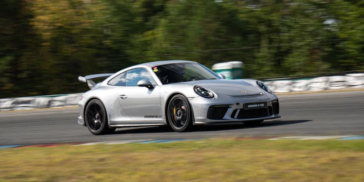 Adrenalinová jízda na závodním okruhu s Porsche 911 GT3