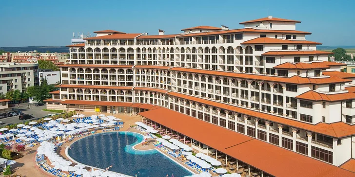Bulharsko: 4* hotel Melia Sunny Beach Resort, all inclusive, klub Čedog, letecky či autem
