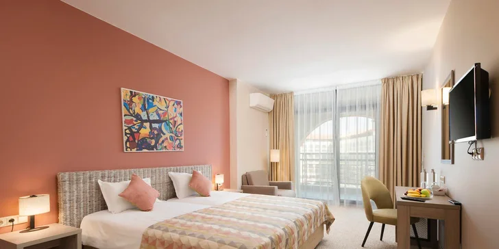Bulharsko: 4* hotel Melia Sunny Beach Resort, all inclusive, klub Čedog, letecky či autem